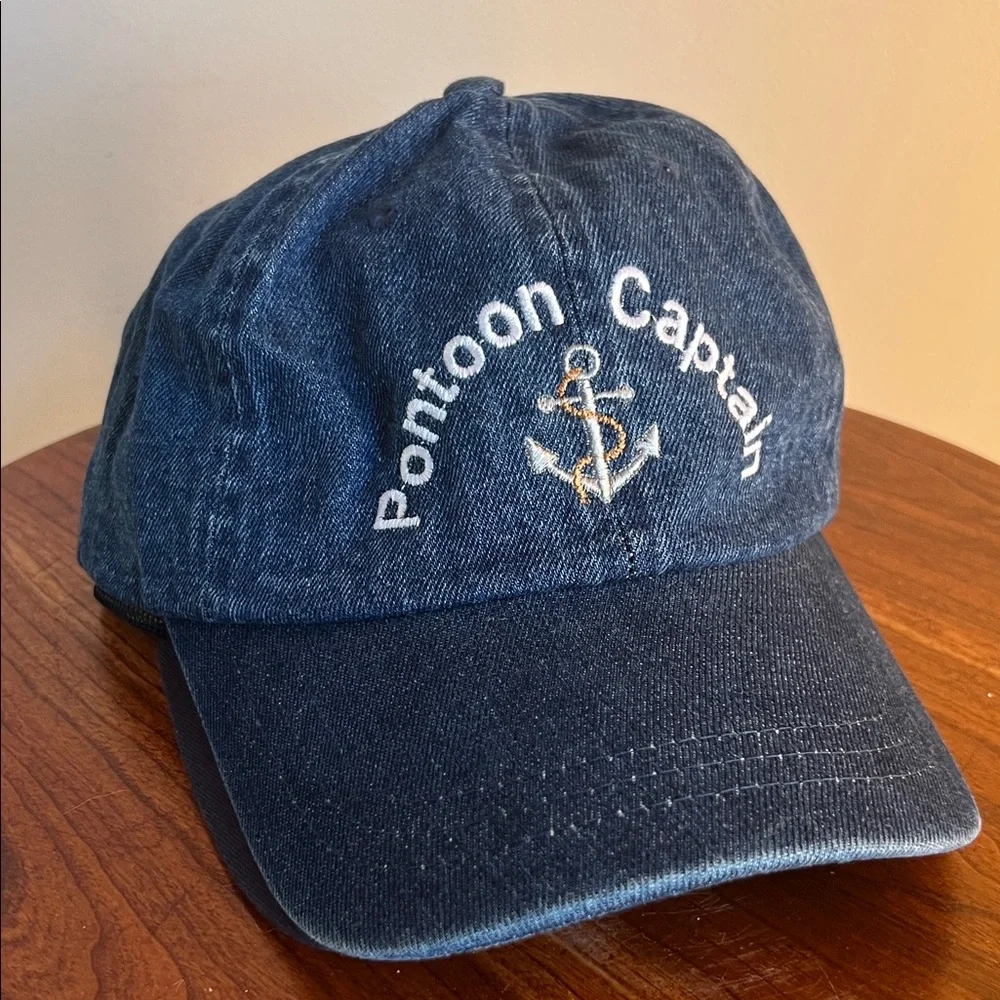 Pontoon Captain Navy Blue Hat